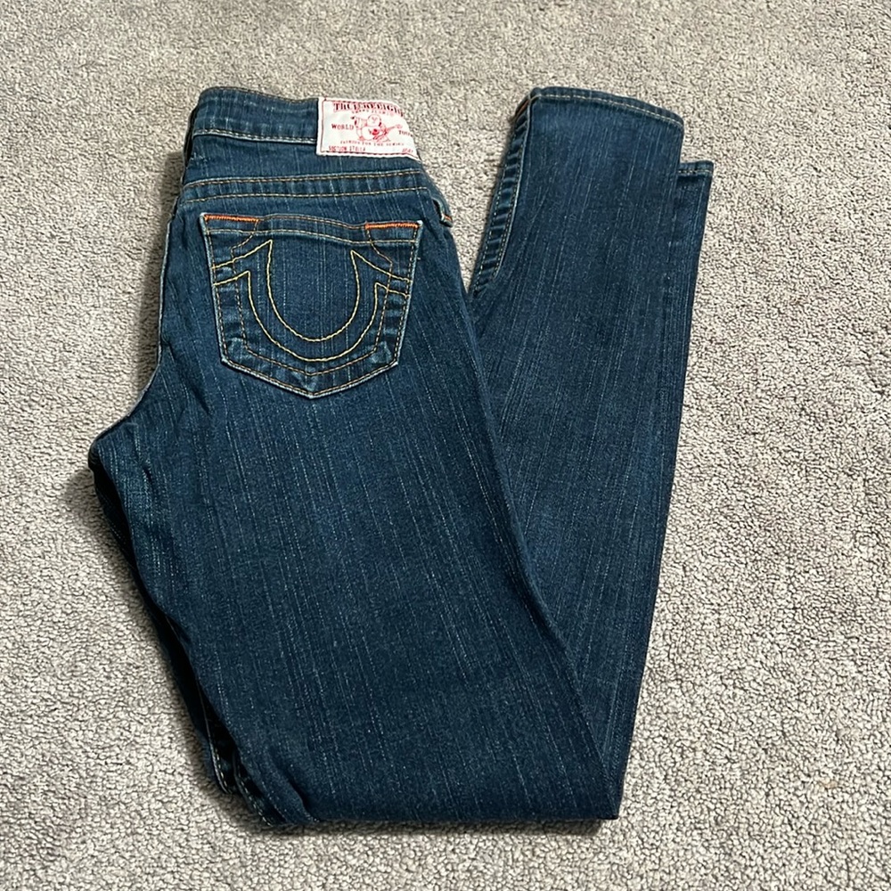 True Religion STELLA SKINNY JEAN color dreamcatcher